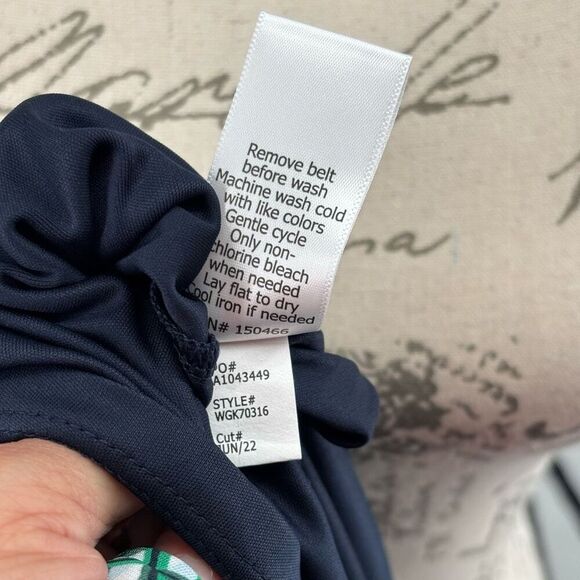 41 Hawthorn Surplice Jersey‎ Long Sleeve Wrap Dress W/ Tie Belt Green Size XL - Picture 8 of 9